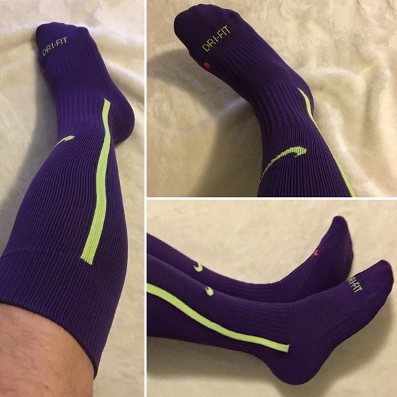 NIKE Dri-Fit Knee High Vapor Football Mens Socks - Picture 6 of 8